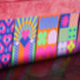 Pack Of Five Colourful Graphic Postcards, thumbnail 4 of 4