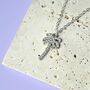 Palm Tree Tropical Pendant Necklace, thumbnail 7 of 8