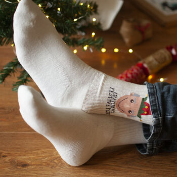 Personalised Socks Gift For Grandad, 2 of 8