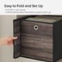 Set Of Six Foldable Cubes Storage Organiser Boxes, thumbnail 6 of 7
