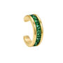 Emerald Baguette Ear Cuff, thumbnail 1 of 6