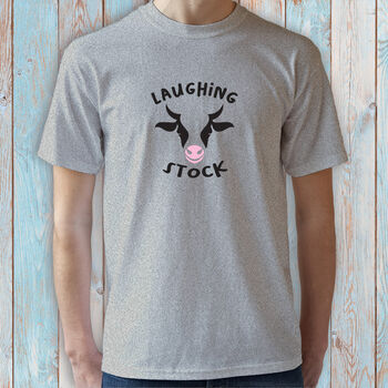 Laughing Stock Graphic Design T Shirt, 3 of 9
