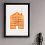 19th Personalised Bronze Anniversary Home Print, thumbnail 2 of 4