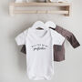 Will You Be My Godparent Baby Bodysuit, thumbnail 2 of 4