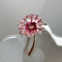 Colourful Enamel Chrysanthemums Flower Brooch, thumbnail 4 of 10