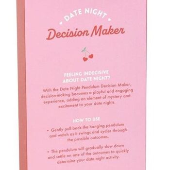 Date Night Pendulum Decision Maker, 2 of 5