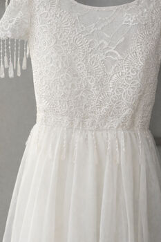 Harper In Ivory ~ Luxurious Ceremonial Dress, 4 of 6