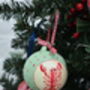 Ceramic Bauble With Hand Painted Lobster, thumbnail 7 of 7