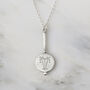 Personalised Sterling Silver Monogram Necklace, thumbnail 7 of 7
