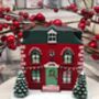 Christmas House/Log Cabin Incense Cone Burner, thumbnail 1 of 3
