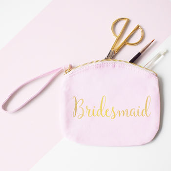 Bridal Party, Make Up Organic Cosmetics Clutch Bag, 2 of 6