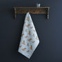 Golden Cocker Spaniel Organic Cotton Tea Towel, thumbnail 1 of 12