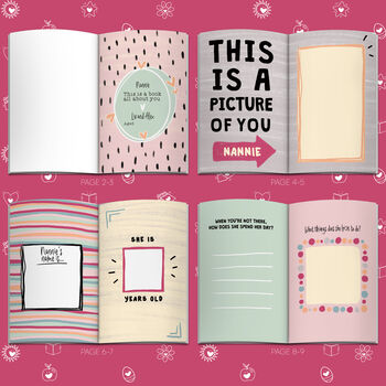 Personalised Fill In With Your Words Book About Grandma, 2 of 6