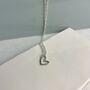 Anniversary Gift Minimal Heart Necklace, thumbnail 5 of 6