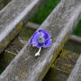 Poppy Purple Brooch, thumbnail 1 of 6