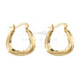 14 K Gold Plated Chunky Vintage Hoop Earrings, thumbnail 2 of 9