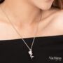 Khen Khrok Khen Phu Khao Gold Vermeil, Sterling Silver Necklace, thumbnail 12 of 12