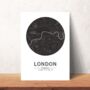 Personalised Map City Poster Set Of Three, thumbnail 5 of 6