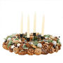 Giant Wild Holly Candle Holder Table Centerpiece, thumbnail 2 of 4