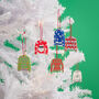 Christmas Jumper Tree Decorations, thumbnail 1 of 8