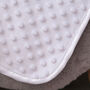 Personalised White Bubble Baby Blanket, thumbnail 3 of 5