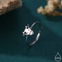 Dairy Cow Ring In Sterling Silver, thumbnail 1 of 11