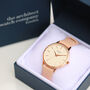 Ladies Architect Blanc Watch With Light Pink Strap, thumbnail 4 of 4
