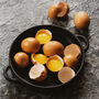 Gharyan Black Stoneware Handmade Small Roasting Dish, thumbnail 3 of 4