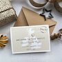 New Baby Unisex Personalised Card, thumbnail 2 of 6