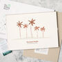 Personalised Palm Tree Family Print, thumbnail 3 of 5