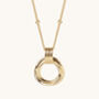 Karma Necklace Silver Or 18ct Gold Vermeil, thumbnail 4 of 8