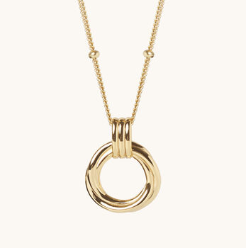 Karma Necklace Silver Or 18ct Gold Vermeil, 4 of 8