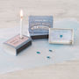 December Turquoise Birthstone And Birthday Candle Gift, thumbnail 1 of 8