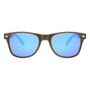 Aqua Reflection Coffee Polarised Sunglasses By Runesilk, thumbnail 2 of 5