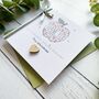 Handmade Thank You Teacher/Teaching Assistant, Apple Design, thumbnail 5 of 5