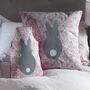 Rabbit Liberty Cushion Gift For Girl, thumbnail 3 of 4