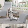 Set Of Two Round Coffee Tables Modern Style Side Tables, thumbnail 3 of 7