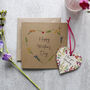 Happy Mother's Day Personalised Card And Wooden Heart, thumbnail 3 of 6