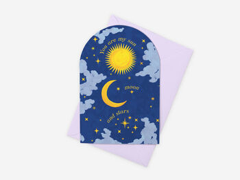 You Are My Sun, Moon And Stars Card, 3 of 5