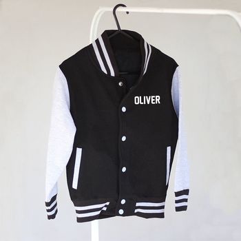 Personalised Childrens Varsity Jacket, 12 of 12