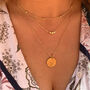 Tiny Gold Star Necklace, thumbnail 7 of 11