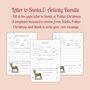 Printable Letter To Santa And Festive Activities, thumbnail 2 of 8
