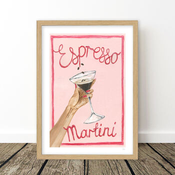 Espresso Martini Cocktail Art Print, 10 of 12