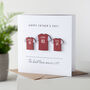 Family Football Shirts Card, thumbnail 2 of 4