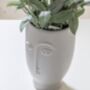 Grey Face Vase, thumbnail 2 of 3