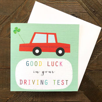 Driving Test Good Luck Card, 4 of 4