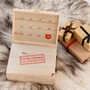 Personalised Wooden Advent Calendar Box, thumbnail 10 of 11