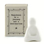 'Happiness Is A Journey' Porcelain Buddha Gift, thumbnail 3 of 3