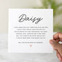 Personalised Poem Will You Be My Maid Of Honour Card, thumbnail 1 of 3