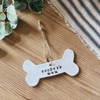 Dog Mum, Personalised Mother's Day Gift, From The Dog Mother's Day Keepsake, 2 of 3